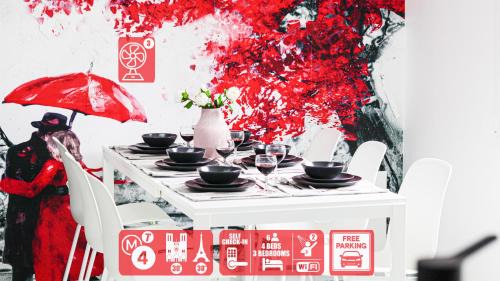 Three-Bedroom Apartment with View