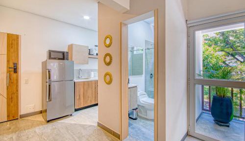 Studio Apartment with Balcony