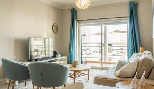 Three-Bedroom Premium Apartment with Balcony