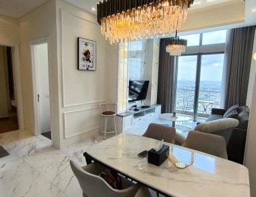 Two-Bedroom Apartment with Balcony and Terrace