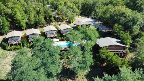 Tent Bungalow on Stilts