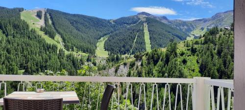 Family Room with Mountain View
