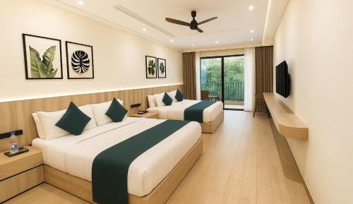 Twin Room with Mountain View