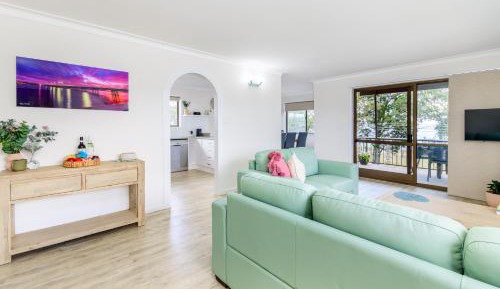 Three-Bedroom Apartment with Water View