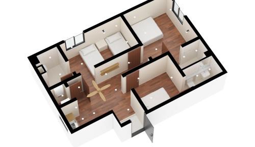 Three-Bedroom Deluxe Apartment