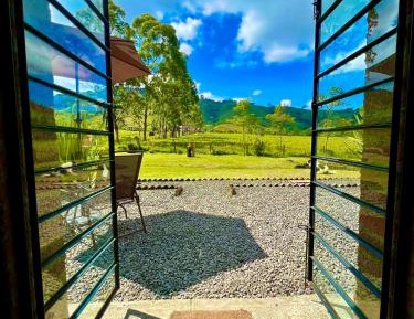 Family Room with Mountain View