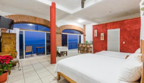 Quadruple Room with Sea View