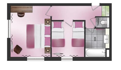 Family Suite with Lake View