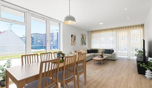 Three-Bedroom Apartment with Balcony