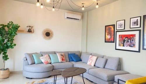 Three-Bedroom Apartment with Balcony