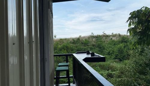 Studio with Balcony
