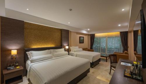 Deluxe Family King Room with Free Daily Shuttle to Ubud City
