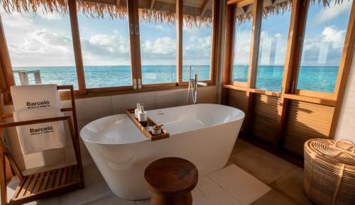 Sunset Water Villa
