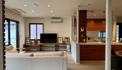 Family Room with Terrace