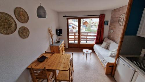 One-Bedroom Apartment with Balcony and Mountain View  