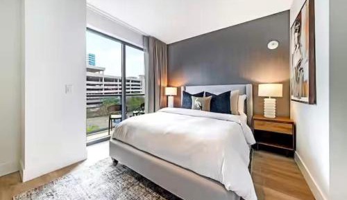 Deluxe One-Bedroom Apartment with City View