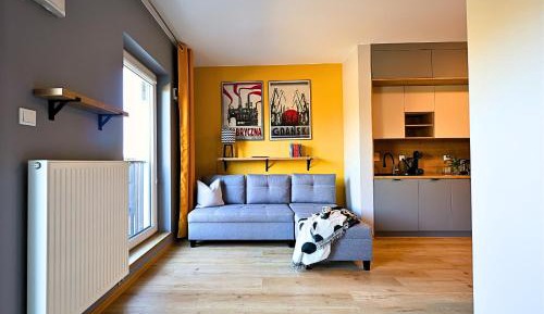 Studio with Balcony
