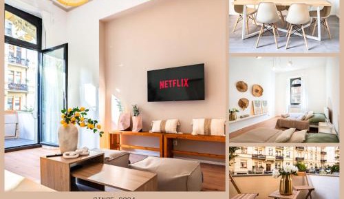 Two-Bedroom Apartment with Balcony and Terrace