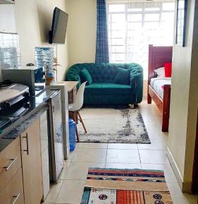 Studio Apartment with One Double Bed