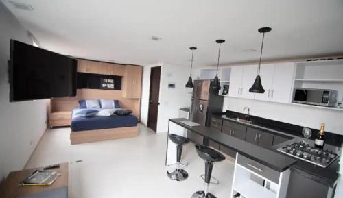 Deluxe One-Bedroom Apartment with City View