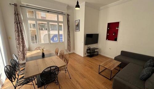 Three-Bedroom Apartment with Balcony