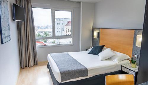 1 double bed