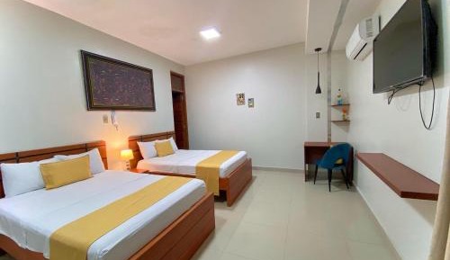 Deluxe Double Room with Two Double Beds