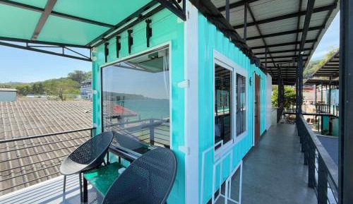 Deluxe Double Room with Balcony and Sea View