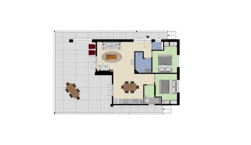 Lodge Royal 6 people Hottub