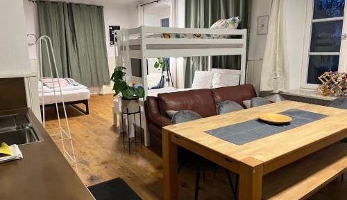 Family Room with Shared Bathroom