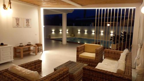 Villa with Garden View