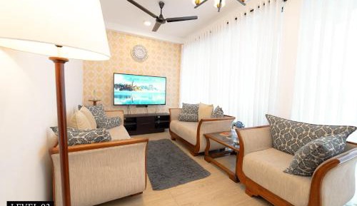 Two-Bedroom Apartment with Balcony and Terrace