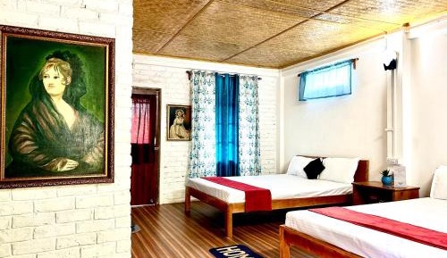 Quadruple Room with Mountain View