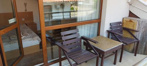 Studio with Balcony