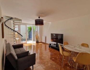 Family Room with Shared Bathroom