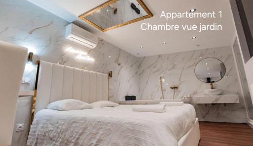 One-Bedroom Apartment with Garden View