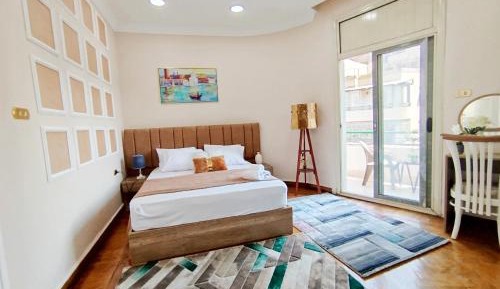 Three-Bedroom Premium Apartment with Balcony