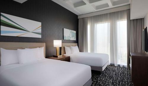 One-Bedroom King Suite with Sofa Bed and Kitchen