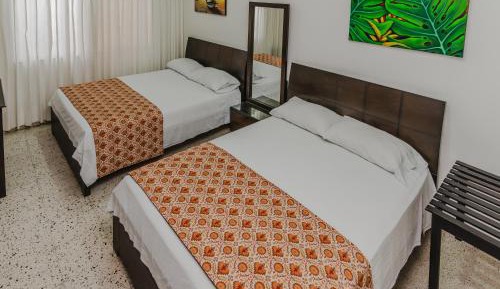 Deluxe Double Room with Two Double Beds