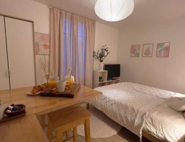 Studio with Garden View