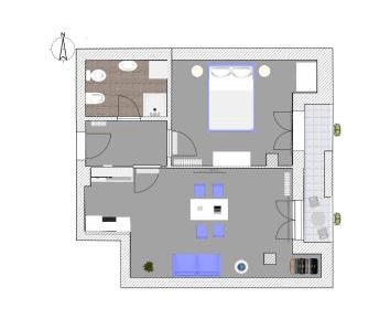 Apartment with Balcony