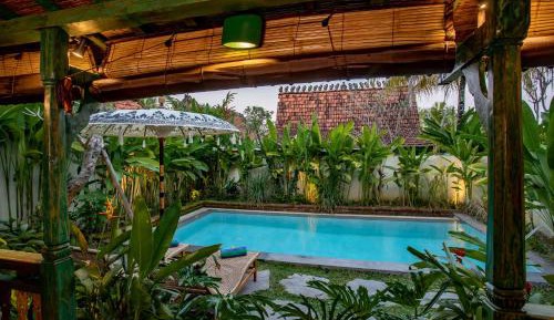 One-Bedroom Villa with Private Pool with Garden View 