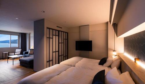 Executive Twin Room with Onsen View Bath-Club BLD - Non-Smoking(Buffet Dinner & Breakfast Included)