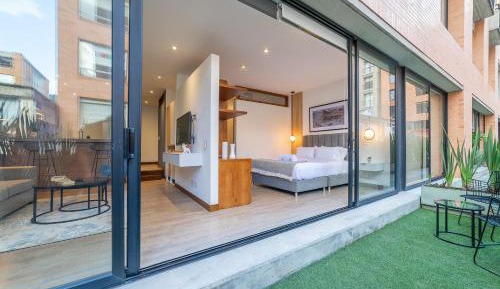 One-Bedroom Apartment with Terrace