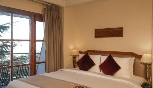 Swiss Duplex Cottage Valley Facing 02 Bedrooms + 01 living Room, Complimentry Evening Tea-Coffee with cookies at open terrace