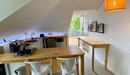 Studio with Balcony