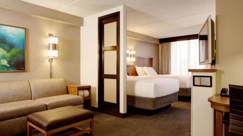 Double Room with Two Double Beds and Sofa Bed
