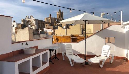 One-Bedroom Apartment with Terrace
