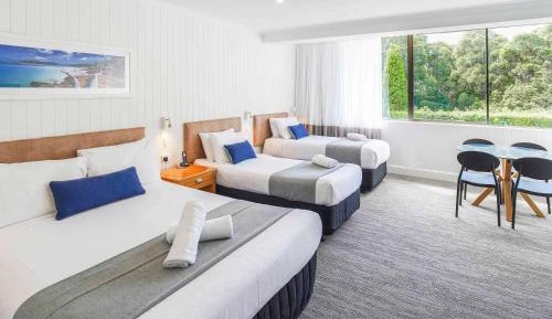 Standard Room with Queen and 2 Single Beds