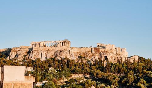 Deluxe Double Room with Balcony & Acropolis View
